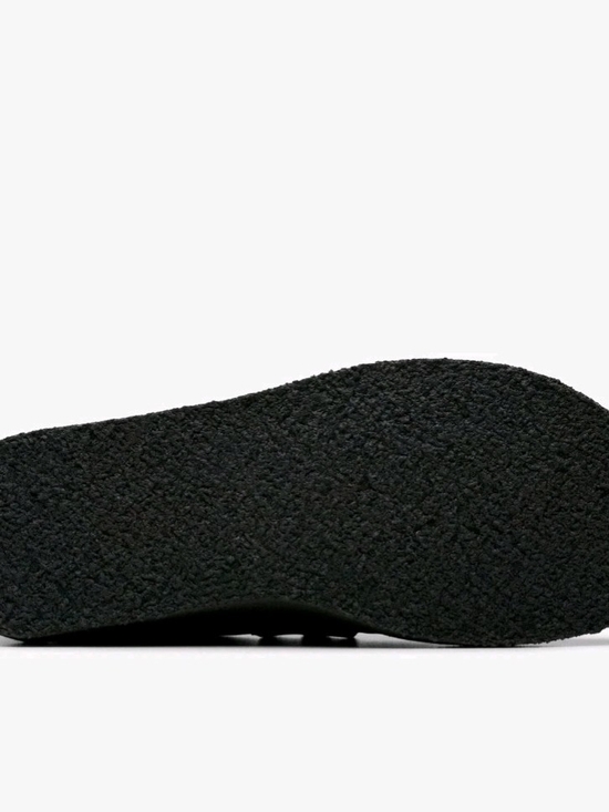 Clarks Nomad Wallabee Men\'s Black Suede Loafers Crepe Sole Brand New In Box main image 4